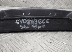 Zaślepka zderzaka skoda fabia i 6Y0853666 3