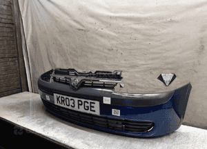 Zderzak przód przedni opel corsa c Z21B granat granatowy 4