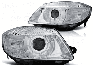 Lampy reflektory skoda fabia ii od 2007 do 2010 roomster od 2006 do 2010 1