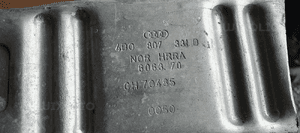 Belka wzmocnienie zderzaka tył Audi A6 C5 4B0807331D 4B0807332D 6