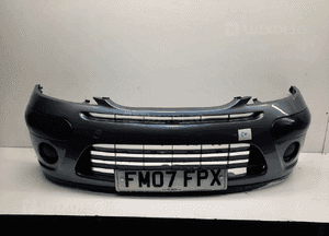 ^ ZDERZAK PRZÓD PRZEDNI CITROEN C3 LIFT FL EZWD SZARY HALOGENY 1