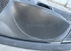 mercedes cl 215 konsola skóra kokpit skórzany deska przeszycia 6