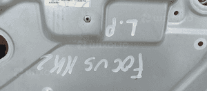 Mechanizm podnośnik szyby lewy przód Ford Focus MK2 Lift 7