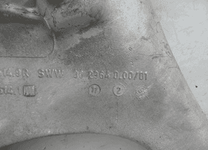 Wahacz tylny zwrotnica prawy tył porsche 911 964 3