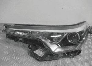 Lampa przód przednia lewa toyota c-hr chr soczewka led 2016- 2