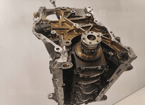 Mazda 2.2 diesel R22AA BLOK DÓŁ SILNIKA silnik po uszkodzeniu rozrządu 3