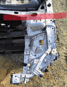 Opel insignia b ćwiartka przednia lewa lewy przód podłużnica fartuch 1