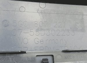 Zderzak przedni przód vw golf vii 7 lift gti 5G0807221LS 2016-2020 12