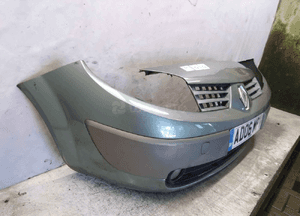 Zderzak przód przedni do renault scenic ii 2 TED97 zielony halogeny 3