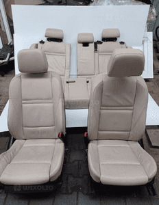 KOMPLET FOTELI FOTELE KANAPA BMW X5 E70 ORYGINAL uk 1