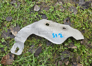 Oslona Oslony Termiczne Wydechu Dwa Wydechy Quattro Komplet Audi A4 B6 B7 24
