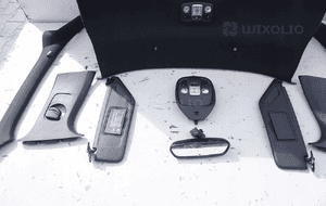 PODSUFITKA OSŁONY KOMPLET CITROEN DS4 I 4