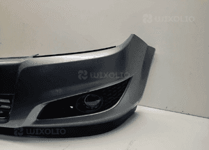 Zderzak przód przedni opel astra h 3 iii lift fl Z163 szary halogeny 4