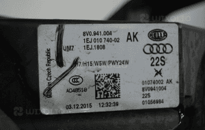 Reflektor audi A3 8V 2012-2016 przed liftem lampa 3