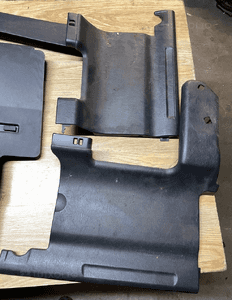 Mercedes ml 163 słupki A B słupek osłona tapicerka słonecznik 9