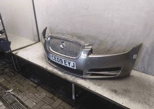 Zderzak przód przedni jaguar xf lmo szary złoty pdc czujniki 3