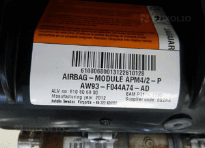 Jaguar xj X351 airbag poduszka kierowcy pasażera napinacze napinacz 13