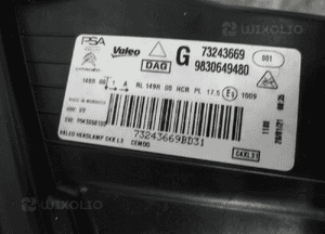 Citroen C4 iii full led lampa przednia lewa 7