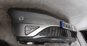 Zderzak przód przedni honda civic viii 8 ufo halogeny NH700M srebrny 4