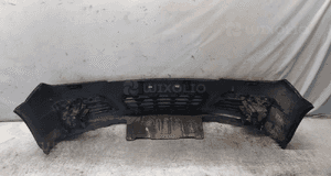 Zderzak przód przedni do opel astra h 3 iii Z21B granat granatowy halogeny 5