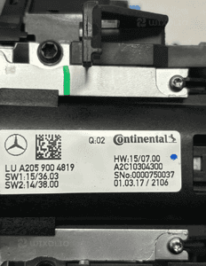 Panel kontroler command mercedes c W205 amg org fv 7