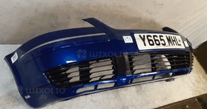 Zderzak przód przedni vw volkswagen passat B5 lift fl granat granatowy LB5N 4
