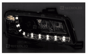Lampy reflektory fiat stilo od 2001 do 2008 hatchback daylight led 3