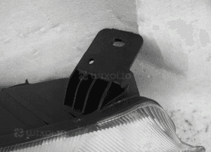 Ford focus MK4 zwykła led srebrna cała lampa przednia prawa 4
