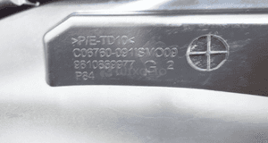 Peugeot 3008 ii 2016- listwa nakładka narożnik zderzaka lewy przód 5