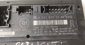 MERCEDES  s 221 cl 216 moduł fotela 4