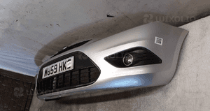 Zderzak przód przedni ford focus MK.2 2 ii lift fl 03 srebrny halogeny 4