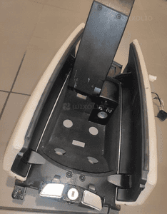Bmw 7 F01 F02 podłokietnik schowek telefon beżowy skóra stan db 14