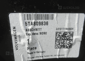 Poszycie słupek przedni prawy vw touran ii 2 5TA 5TA80966A 2015- 7