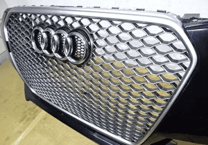 AUDI RS4 8K0 B8 ZDERZAK PRZÓD 8K0807437AG  grill 7