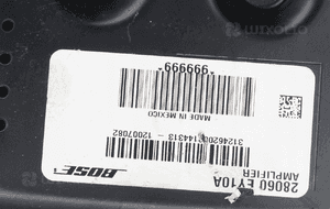 GŁOŚNIK SUBUFER WZMACNIACZ BOSE 28060EY10A NISSAN QASHQAI I J10 FL 3