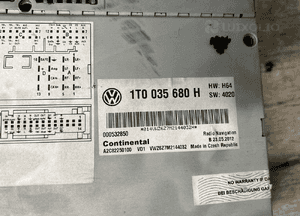 Radio Nawigacja VW 1T0035680H 9
