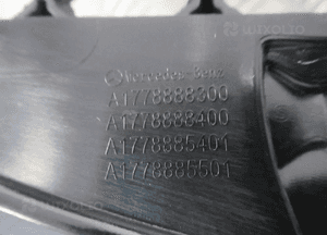 Nowy grill grill atrapa mercedes a-klasa W177 lift 2023- 18
