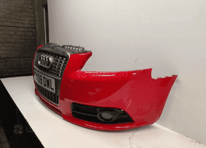 Zderzak przód przedni do audi A4 B7 s line s-line LZ3J czerwony halogeny 3
