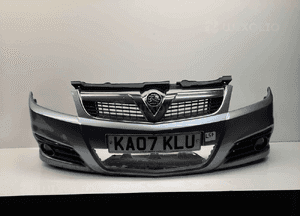 Zderzak przód przedni opel vectra c lift fl Z163 szary halogeny 1