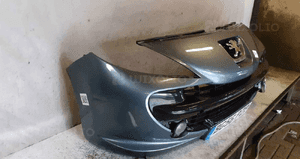 * ZDERZAK PRZÓD PRZEDNI DO PEUGEOT 207 URBAN MOVE HALOGENY EZWD SZARY 4