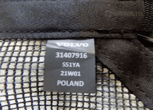 Volvo XC40 siatka roleta pionowa bagażnika tył 31407916 3