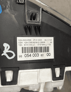 Licznik zegary peugeot 208 9805400380 eu org 5