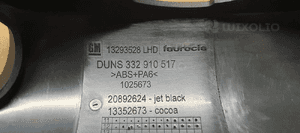 Osłona obudowa kolumny kierowniczej Opel Zafira C 13293528 13293529 5