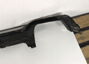 Spoiler dyfuzor dół zderzak tył tylny bmw X4M X4 m power F98 F39 8065289 4