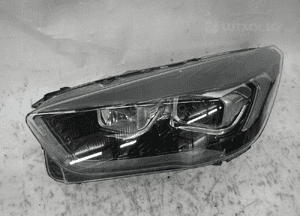 Ford kuga ii lift xenon czarna lampa przednia lewa 1
