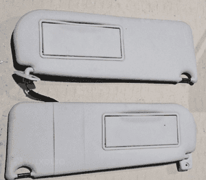 Peugeot 807 Citroen C8 osłona przeciwsłoneczna prawa lewa słonecznik 1