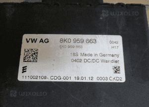 STABILIZATOR MODUŁ NAPIĘCIA AUDI A4 B8 A5 8T 8K0959663 2