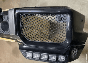 MERCEDES g 463 zderzak AMG przód pdc  BRABUS look  distronic  led 16
