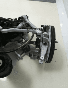 Jaguar xf X250 3.0 d zawieszenie tył lewa prawa strona zwrotnica półoś piasta wahacz wahacze tarcza zacisk 9