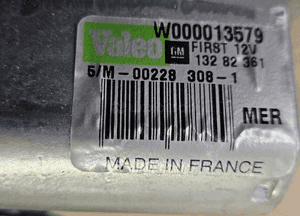 Opel Meriva II B silniczek wycieraczki tył tylnej  13282361 2